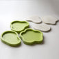 3pcs Cloud-Shaped Coaster Silicone Molds for Resin, Concrete & Plaster