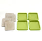 4pcs Square Coaster Silicone Molds for Resin, Concrete & Plaster