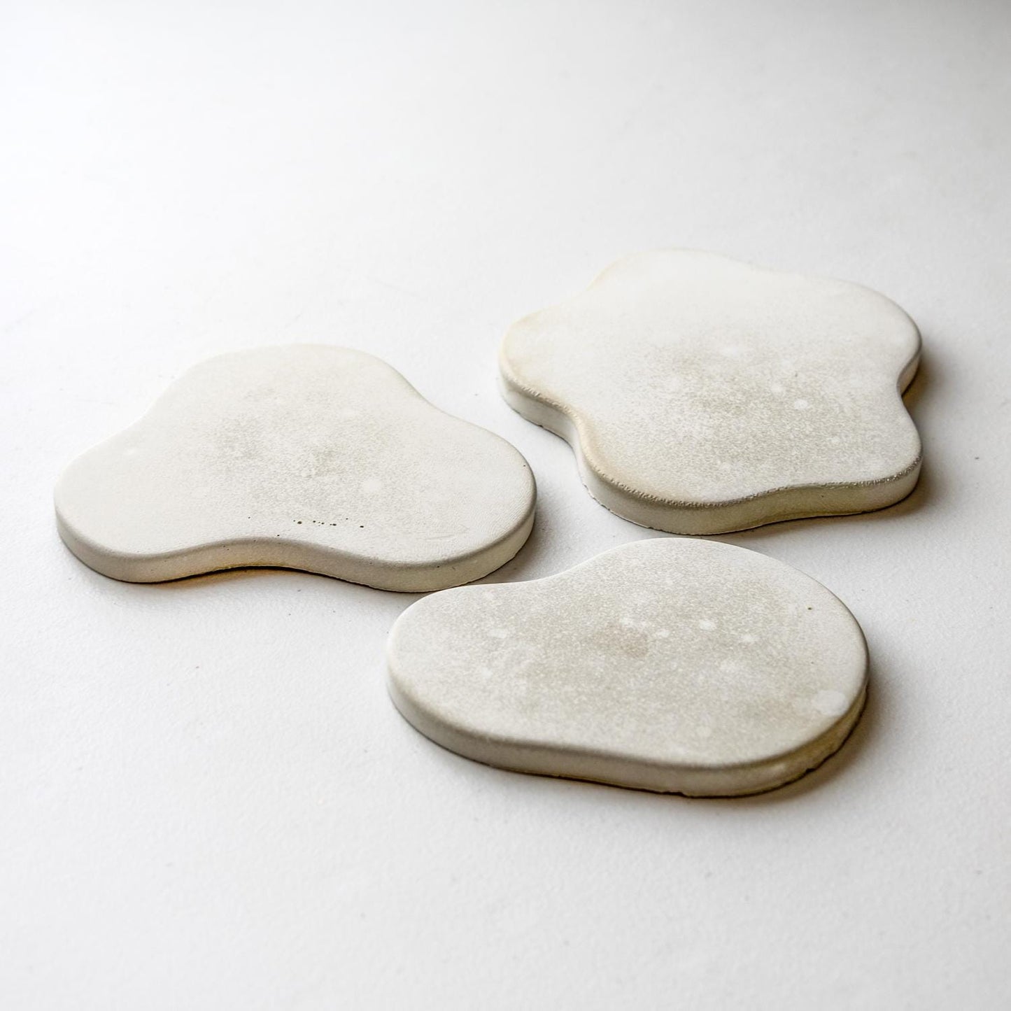 3pcs Cloud-Shaped Coaster Silicone Molds for Resin, Concrete & Plaster