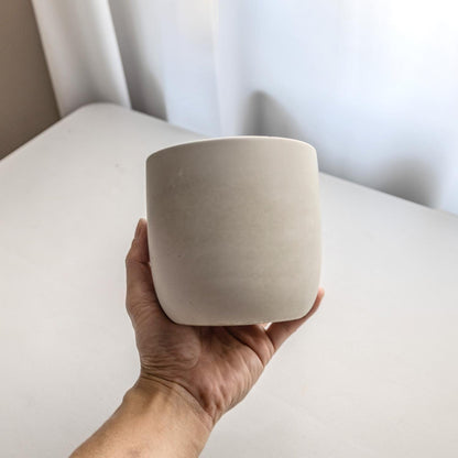 4-inch Planter Silicone Mold with Casting Frame