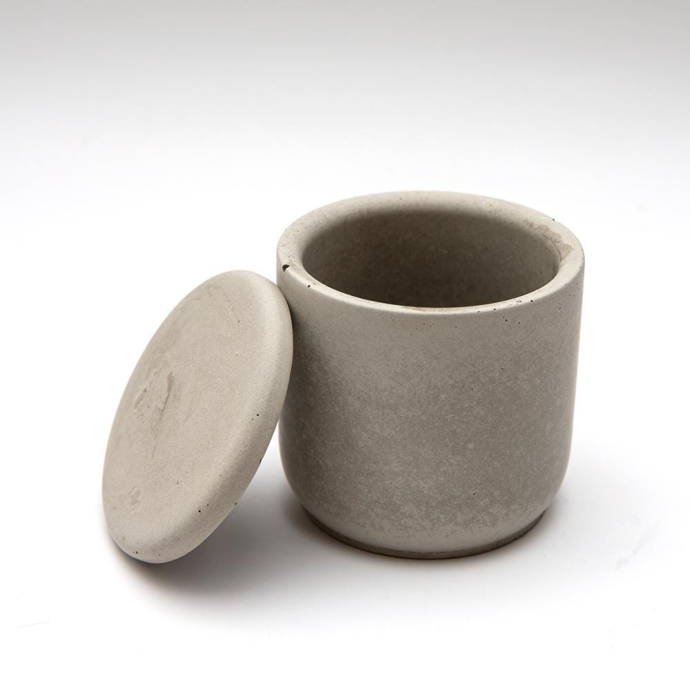 4oz Tulip Candle Jar Silicone Mold with Casting Frame